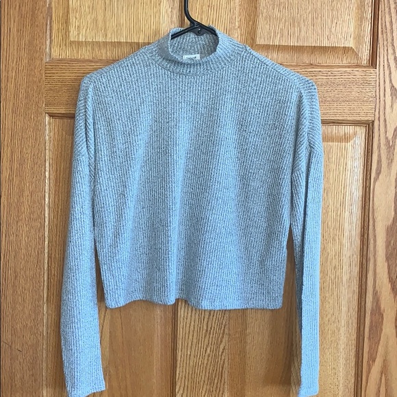 Garage Sweaters - Garage- Cropped Turtle Neck Sweater